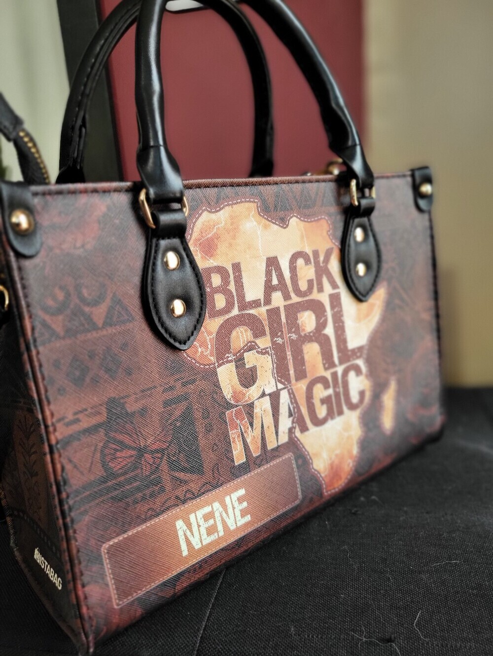 SISTABAG BLACK GIRL MAGIC PURSE BAG - Picture 6 of 9